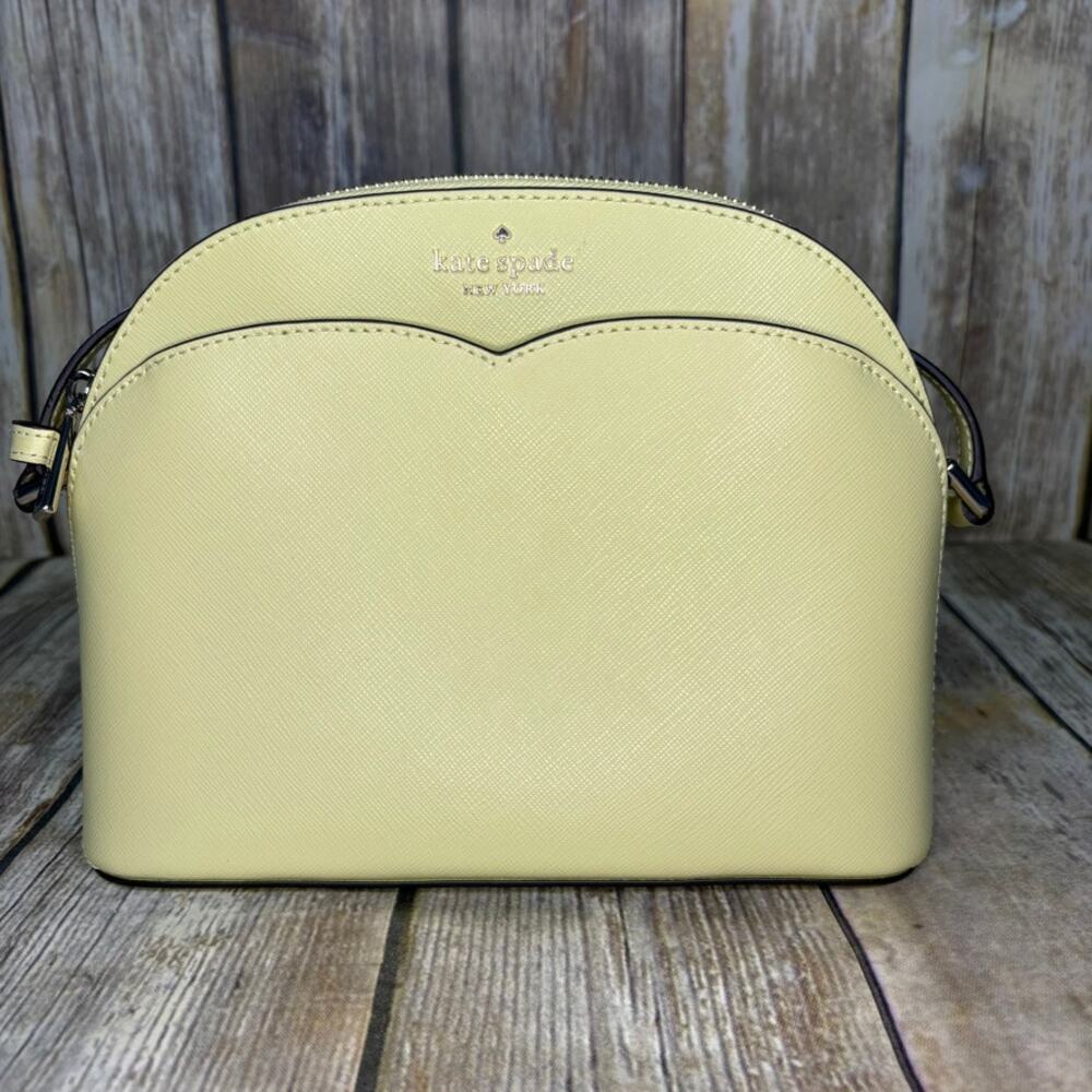 NWOT Kate Spade Payton Dome Leather Satchel Iced Lime